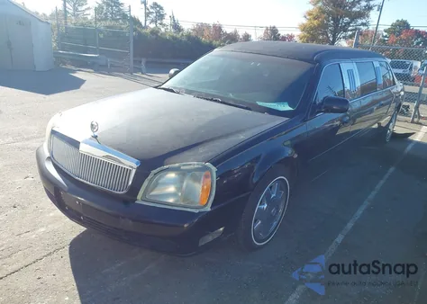 2003 Cadillac Deville Standard z USA, uszkodzony, nr VIN 1GEEH90Y43U550654